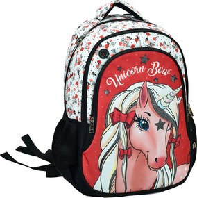 Σχολική Τσάντα Δημοτικού (30x28x48) Back Me Up Unicorn Bow