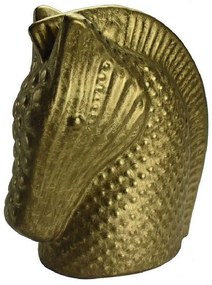 Διακοσμητικό Άλογο 27cm Gold ROD135 Espiel Κεραμικό