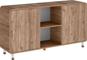 Μπουφές Doro Megapap χρώμα sepet oak 150,2x39x81εκ.