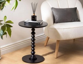 Τραπεζάκι Βοηθητικό Alix Atmosphera με διαστάσεις 38x50cm - Black