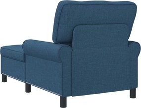 vidaXL Χαλάρωση με μαξιλάρι Μπλε 91 x 157 x 91 εκ. ύφασμα