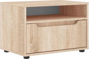 vidaXL ντουλάπι τηλεόρασης VISNES Δρυς Sonoma 60x40x38 cm