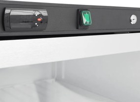 Freezer - 600L - Black - with Glass Door