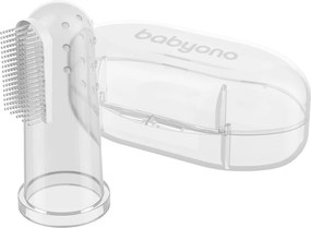 Δαχτυλική Οδοντόβουρτσα Μωρού BabyOno Clear BN723/01