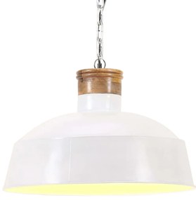 vidaXL Φωτιστικό Industrial Λευκό 58 εκ. E27