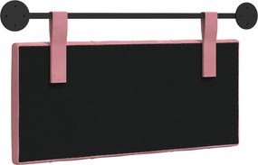 vidaXL Κρεμαστό Κεφαλάρι Ροζ Βελούδο