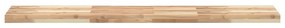 vidaXL Ράφια Κρεμαστά 3 Τεμ. 160x30x4εκ Ακατέργαστο Μασίφ Ξύλο Ακακίας