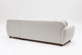 Corner Sofa Eddy Corner Right (L3-CHL) - White White