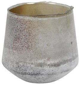Κηροπήγιο Ρεσώ 013.801249 Φ20x19,5cm Grey-Brown