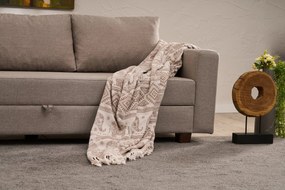 3-Seat Sofa-Bed Aly - Beige Beige