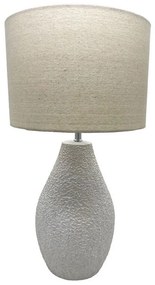 Φωτιστικό Επιτραπέζιο Pader 032353 Ε27 Max 60W 20x20x59cm Beige-White