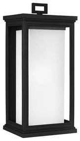 Φανάρι Απλίκα Φωτιστικό Τοίχου 1xE27 Μαύρο IP44 46cm Roscoe FE-ROSCOE-L Elstead Lighting-FE-ROSCOE-L-Μαύρο FE-ROSCOE-L