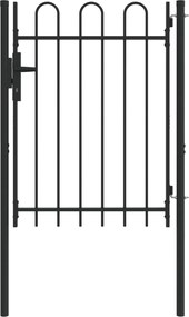 vidaXL Πύλη Φράχτη BOXTEL 103 x 175 cm Χάλυβας με επίστρωση πούδρας