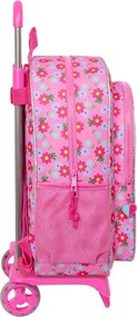 Σχολική Τσάντα με Ρόδες Trolls Ροζ 33 x 42 x 14 cm