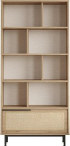 Βιβλιοθήκη Καρυδιά / Δρυς ON 83,9x29,5x175,6