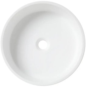 Hanex S-008 N-WHITE Νιπτήρας Μπάνιου Επικαθήμενος Ακρυλικός 350x350x115mm Λευκός