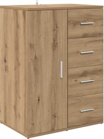 vidaXL Παραδοσιακά Πλευρικά Έπιπλα CORONA 2 pcs Artisan Oak