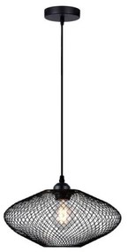 Κρεμαστό Φωτιστικό Οροφής Φ30 Electra Μαύρο 4251500 Viokef-4251500-Μαύρο 4251500