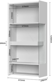 Κρεμαστή βιτρίνα Spike