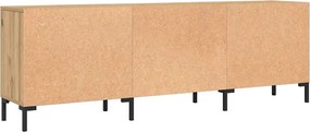 vidaXL Έπιπλο Τηλεόρασης Δρυς τεχνίτης 150x30x50 εκ. Επεξ. Ξύλο