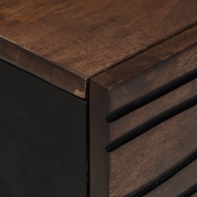 vidaXL Τραπέζι σαλονιού - 100x54x40 εκ., από μασίφ και κατασκευασμένο ξύλο.