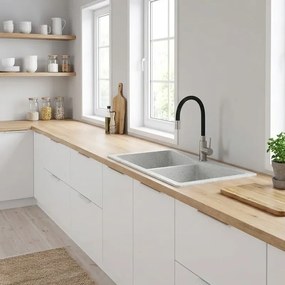 Sanitec Classic 326 (93×51) - Γρανιτένιος νεροχύτης - Granite TERRACOTTA