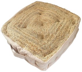 Μαξιλάρι Διακοσμητικό Δαπέδου (Με Γέμιση) Matress 00.02.23528 Ecru 40Χ40 100% Cotton