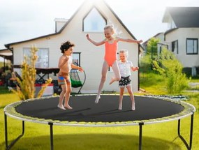 VEVOR Replacement Trampoline Mat Fits 14ft Frame 72 V-Rings 5.5" Spring Length