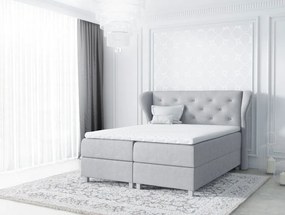 Επενδυμένο κρεβάτι Bakarat-Gkri-180 x 200