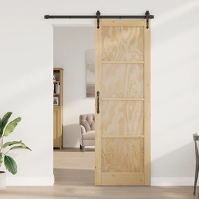 vidaXL Εσωτερική Πόρτα 'ORKDAL'78x232x4 εκ. Συμπαγές Ξύλινο Πεύκο