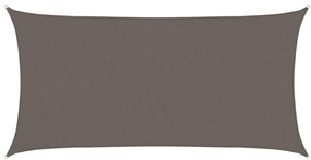 vidaXL Πανί Σκίασης Ορθογώνιο Ανθρακί 2 x 4 μ. από HDPE