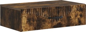 vidaXL Τραπεζάκι Τοίχου 59 x 34,5 x 17 εκ. Επεξεργασμένο Ξύλο