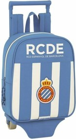 Σχολική Τσάντα με Ρόδες 805 RCD Espanyol 611753280 Μπλε Λευκό