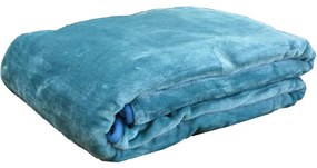 Κουβέρτα Βελουτέ 6 Lake Blue Anna Riska Ημίδιπλο 160x220cm Πολυέστερ