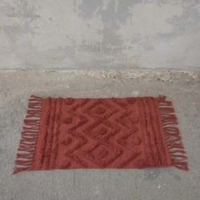 Πατάκι Μπάνιου 50x80 Enzo - Terracotta 5206482038417