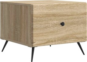 vidaXL Τραπεζάκι σαλονιού Sonoma Δρυς 49 x 50 x 40 εκ