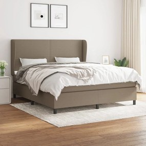 ΚΡΕΒΑΤΙ BOXSPRING ΜΕ ΣΤΡΩΜΑ TAUPE 160X200 ΕΚ. ΥΦΑΣΜΑΤΙΝΟ 3127817