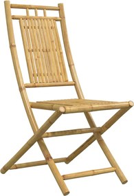 vidaXL Σετ Τραπεζαρίας Κήπου 5 Τεμαχίων από Μπαμπού