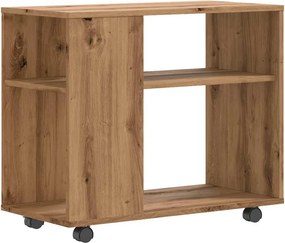 vidaXL Side Table Artisan Oak 70x35x55 cm Κατασκευασμένο ξύλο