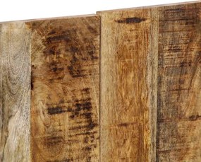 vidaXL κεφαλάρι 120 cm μασίφ ακατέργαστο ξύλο Mango