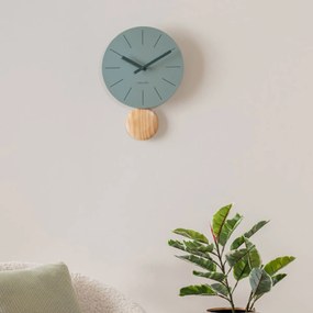 Ρολόι Τοίχου (Φ30) Karlsson Arlo Jade Green