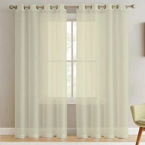 Κουρτίνα Bele Με Τρουκς Grey Palamaiki 140X260 Πολυέστερ
