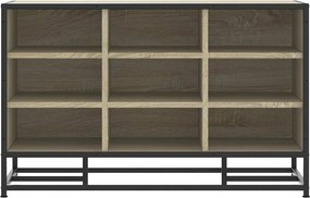 Πάγκος παπουτσιών vidaXL Sonoma Oak 84x40x53,5 cm