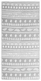 vidaXL Χαλί εξωτερικού χώρου ARAKIL Γκρι 80x150 cm PP