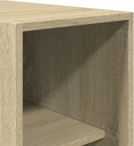 vidaXL Ντουλάπα Sonoma Δρυς 30x50x200 εκ. από Επεξεργασμένο Ξύλο