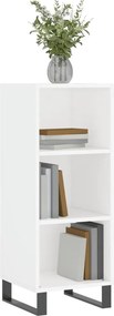 vidaXL Ντουλάπι Λευκό 34,5x32,5x90 εκ. Επεξεργασμένο Ξύλο