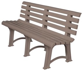ATENA Παγκάκι Κήπου-Βεράντας, PP Tortora 150x73x51cm Ε368,4