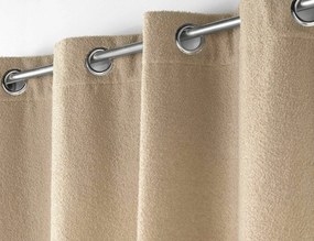 Κουρτίνα Wooly Douceur d'intérieur - 140x240cm - Μπεζ