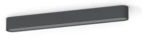 Πλαφονιέρα Φωτιστικό Οροφής LED Tube 11W IP20 Soft Ceiling 60x6 Nowodvorski-7527-Ανθρακί 7527