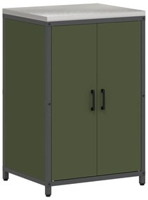 vidaXL Σετ Αποθήκευσης Κουζίνας 2 pcs Ελιά Πράσινη 150 x 50 x 92 εκ.